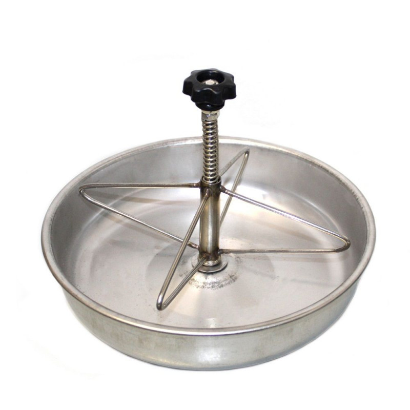 Кормушка для поросят стальная, d 25мм, 2л — 1