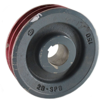 Шкив электродвигателя, чугунный, к установке GPV3300, d.38мм (М150 2В)