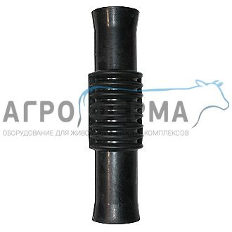 Рукав гофрированный, резиновый &Oslash; 40мм, Н101.051