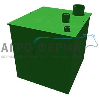 Бак вакуумной насосной станции, НВУ-70-1, 200л — 1