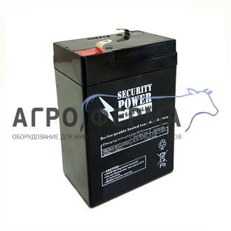 Аккумулятор электроизгороди Security Power, 6V, 4,5Ah