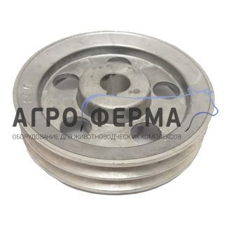 Шкив вакуумного насоса, алюминиевый, к установке GPV1500/2200, d.24мм (М150 2А)