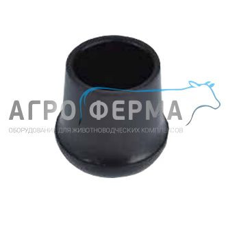 Заглушка резиновая, стекл.трубы, &Oslash; 38мм