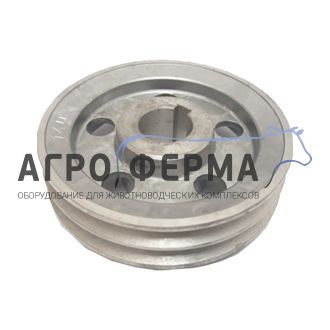 Шкив электродвигателя, алюминиевый, к установке GPV2200, d.32мм (М140 2А)