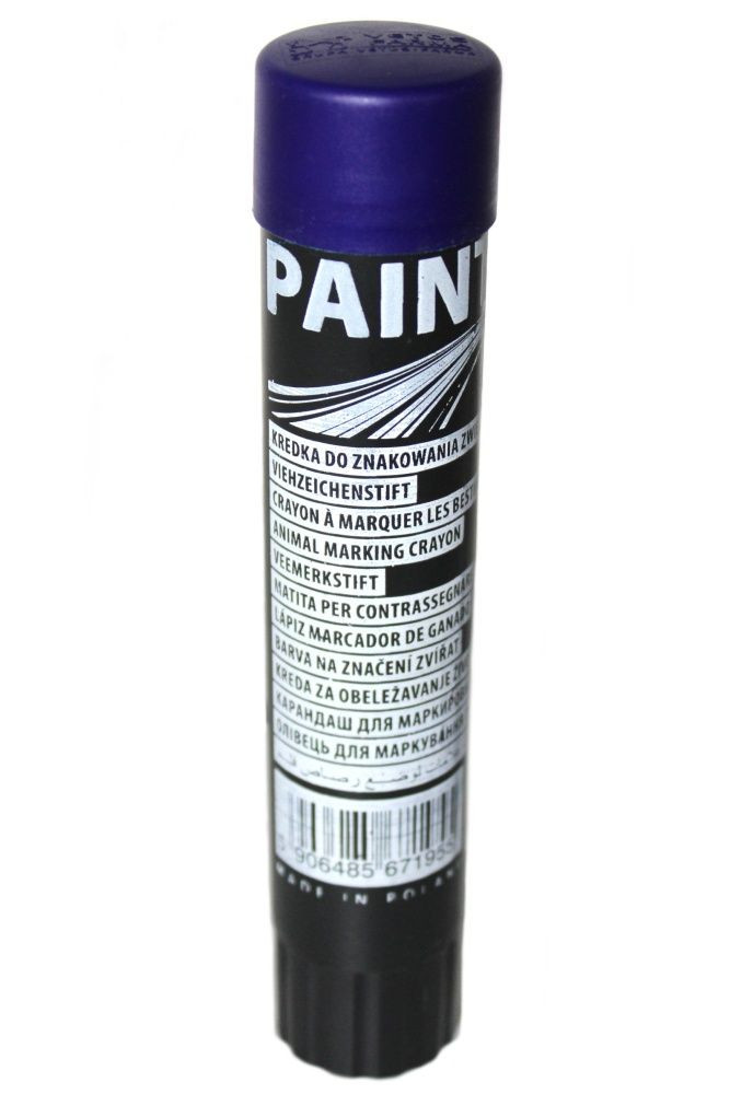 Карандаш для маркировки скота PAINT FARM, синий — 1