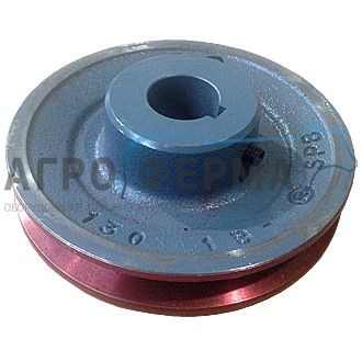 Шкив электродвигателя, чугунный, к установке GPV1500, d.28мм (М130 1В)