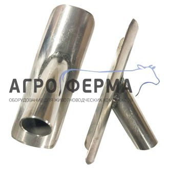 Переходник 52х20 (под 45°), нерж. сталь AISI 304 — 1