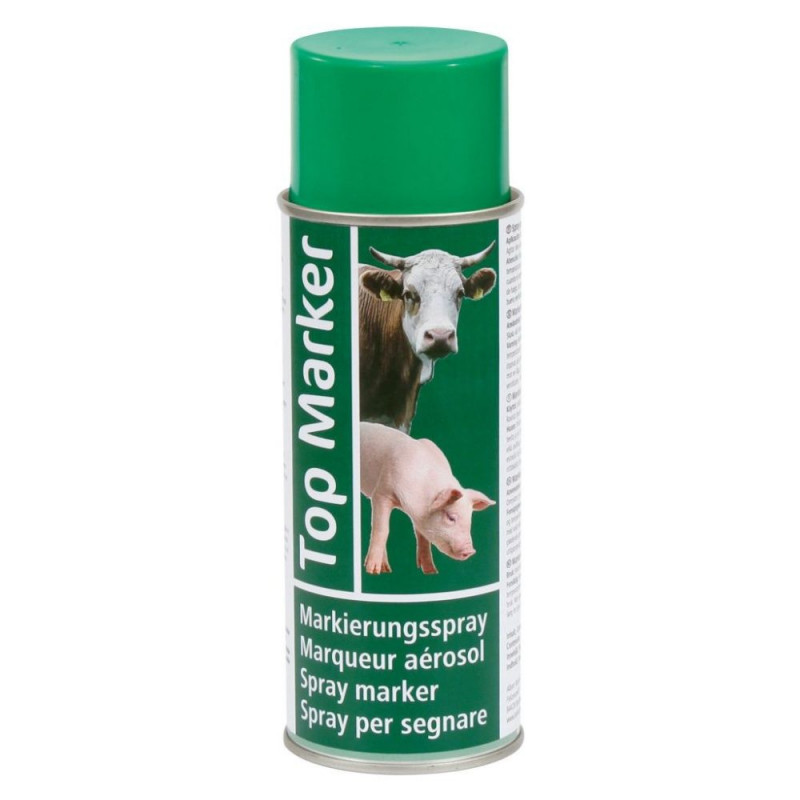 Чернила для маркировки животных, в аэрозоли TopMarker, зеленый, 400 гр — 1