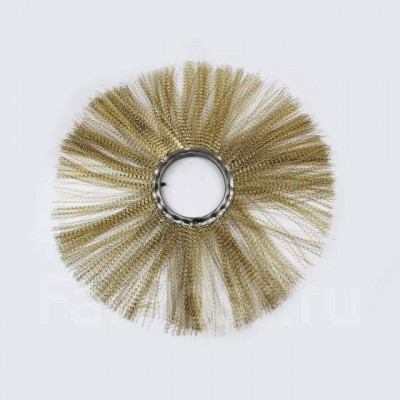 Диск щеточный  металический 120/550 прямой