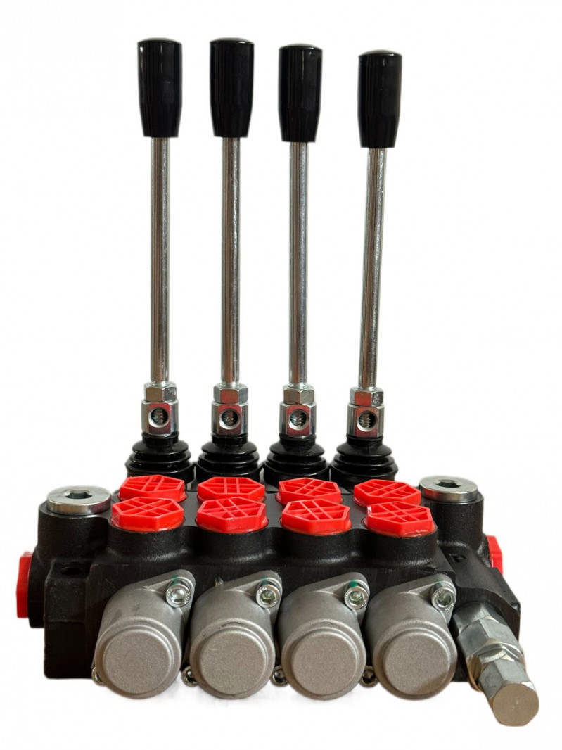 Гидрораспределитель HSDM45B-QTW-OT-18/DN46FC (подводы шлангов с торца) — 1