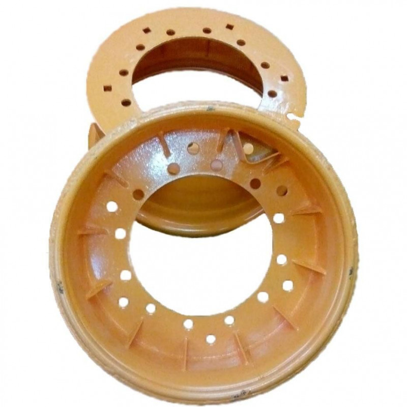 Диск колеса минск-гидротормоза оранжевый (усил) (пол диска) 21,3*24 Амкодор — 1