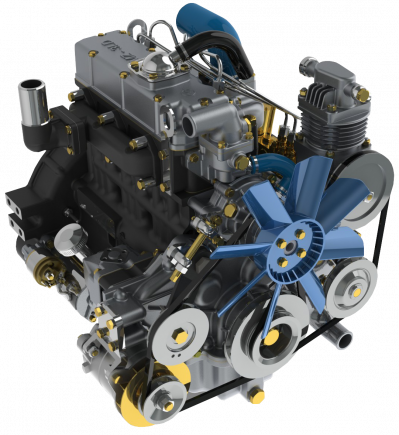 Двигатель МТЗ-320.4М (ММЗ)