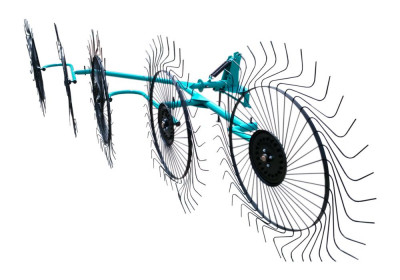 Грабли ворошилки (3,3 м)