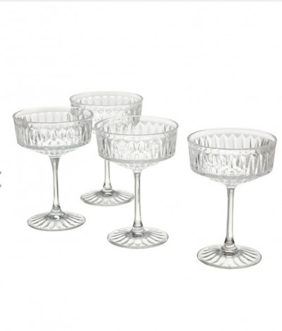 Бокалы под шампанское Sallscaplig, Ikea, 210 мл, 4 шт