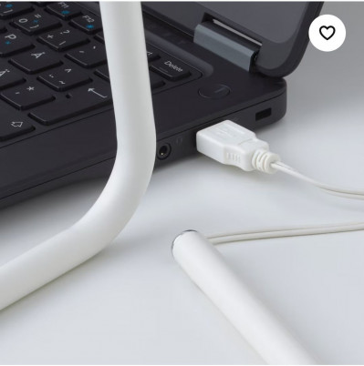 лампа настольная ИКЕА, Harte, светодилдная, 32 см с USB разьемом