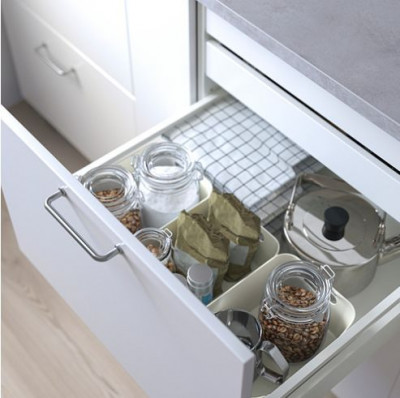 коробка для хранения Ikea, UPPDATERA 24x17 см ,белая