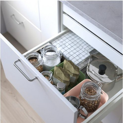 коробка для хранения Ikea, UPPDATERA 24x17 см черная