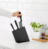 набор ножей Ikea, Jamfora с подставкой 33,28,19 см, миниатюра — 1