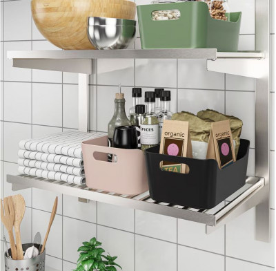 коробка для хранения Ikea, UPPDATERA 24x17 см зеленая