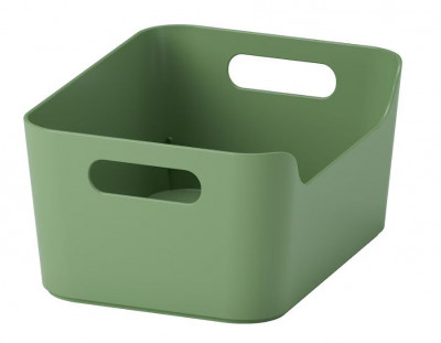 коробка для хранения Ikea, UPPDATERA 24x17 см зеленая