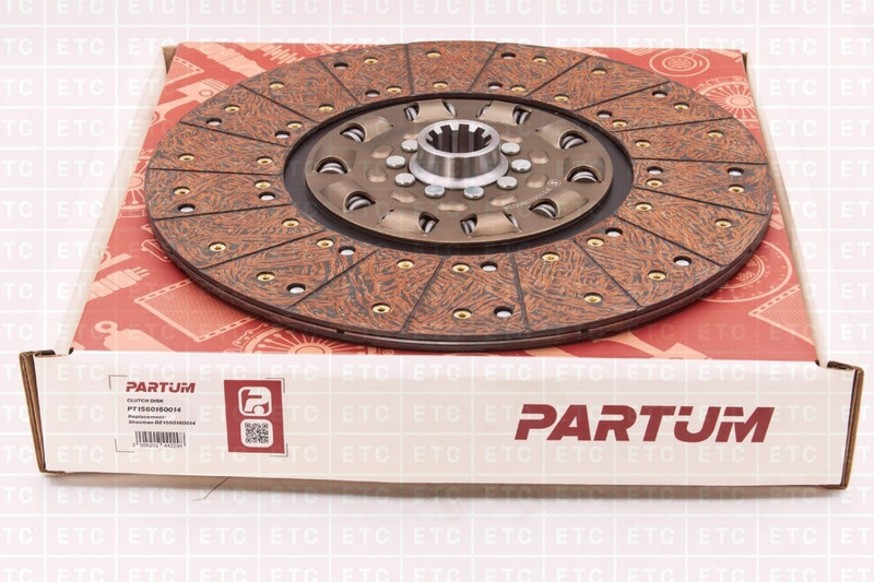 PT1560160014 Диск сцепления D=430мм, d=45 первичный вал — 2