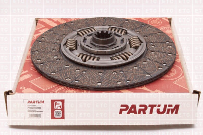 PT9925160822 Диск сцепления 430мм КПП ZF